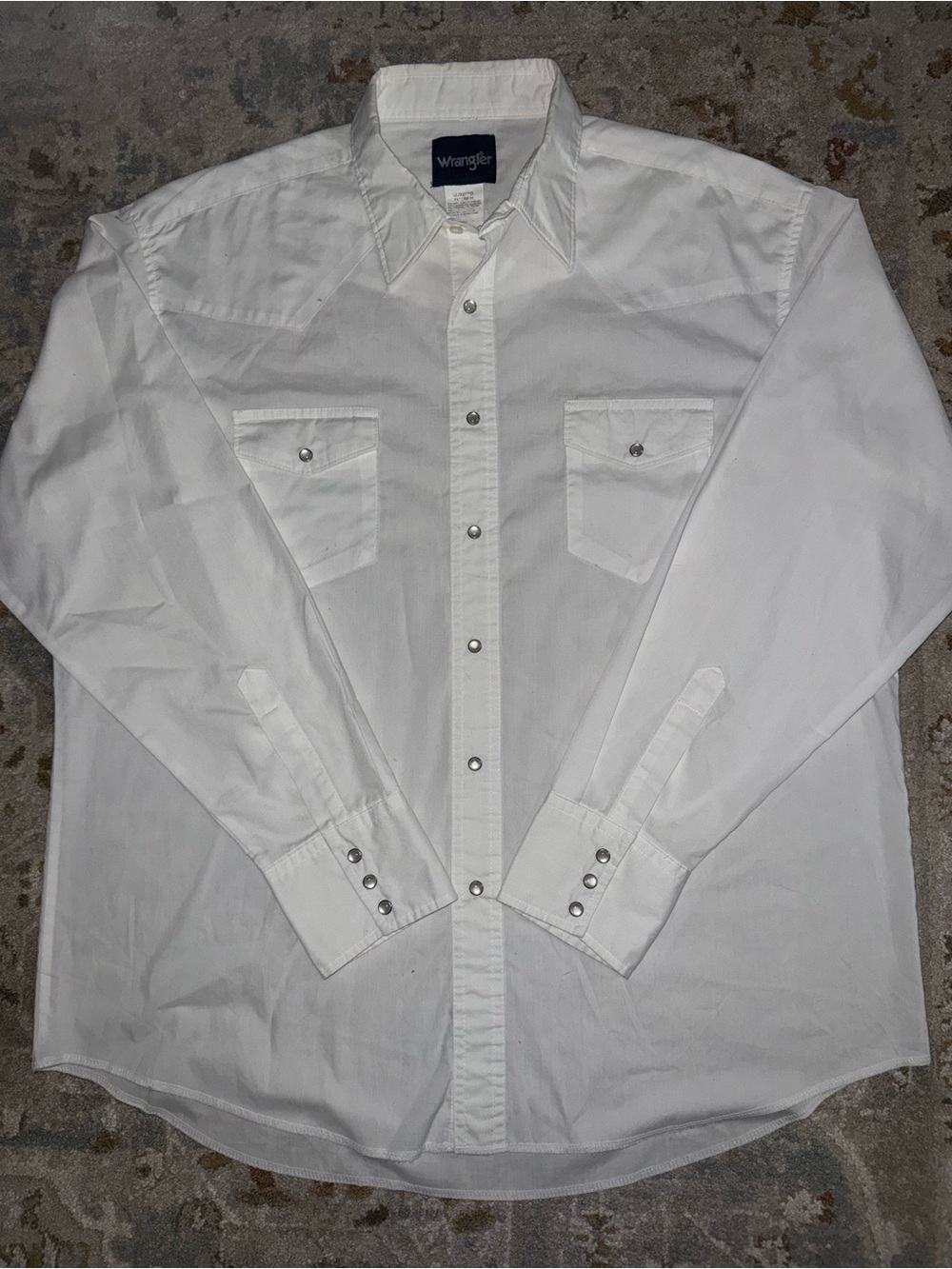 Wrangler Men’s Pearl Snap Western Shirt sz XL